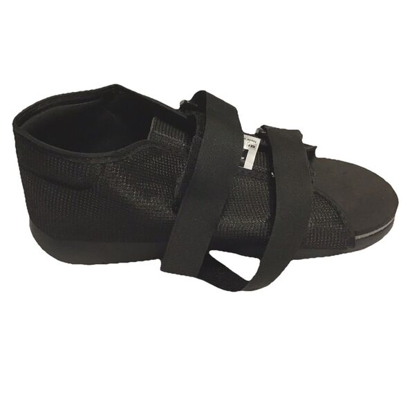 MedLine Semi-Rigid Post-Op Shoe WomenS Black Size WL ORT30300WL - Picture 2 of 10